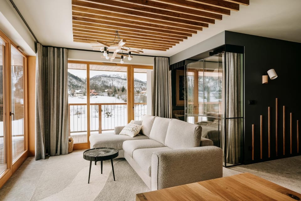 Winter, Living room, Seating area
