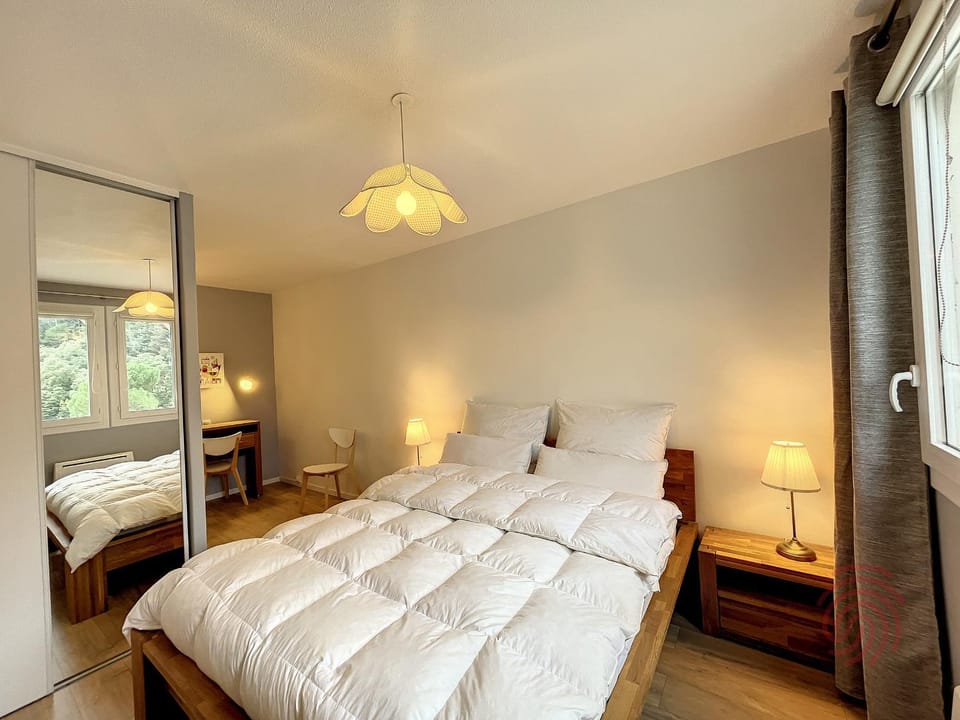 Appartement F2 avec balcon, proche des Thermes à Lamalou-les-Bains, Animaux Acceptés, Parking Gratuit - FR-1-451-166 Apartment in Occitanie