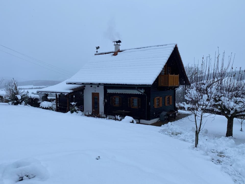 Property building, Natural landscape, Winter