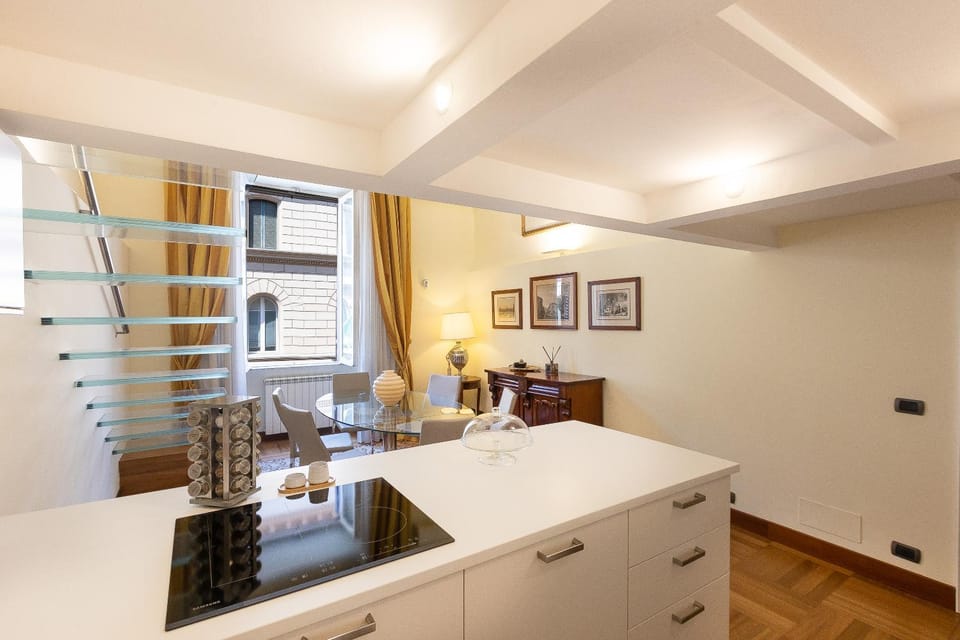 Kitchen or kitchenette, Living room