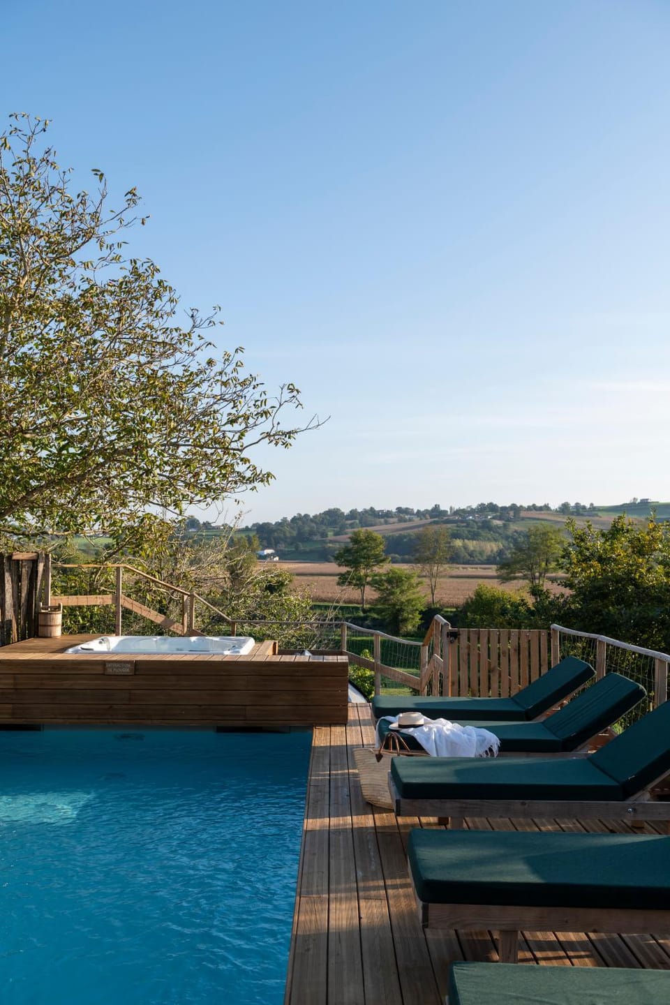 Natural landscape, Balcony/Terrace, Pool view, Swimming pool