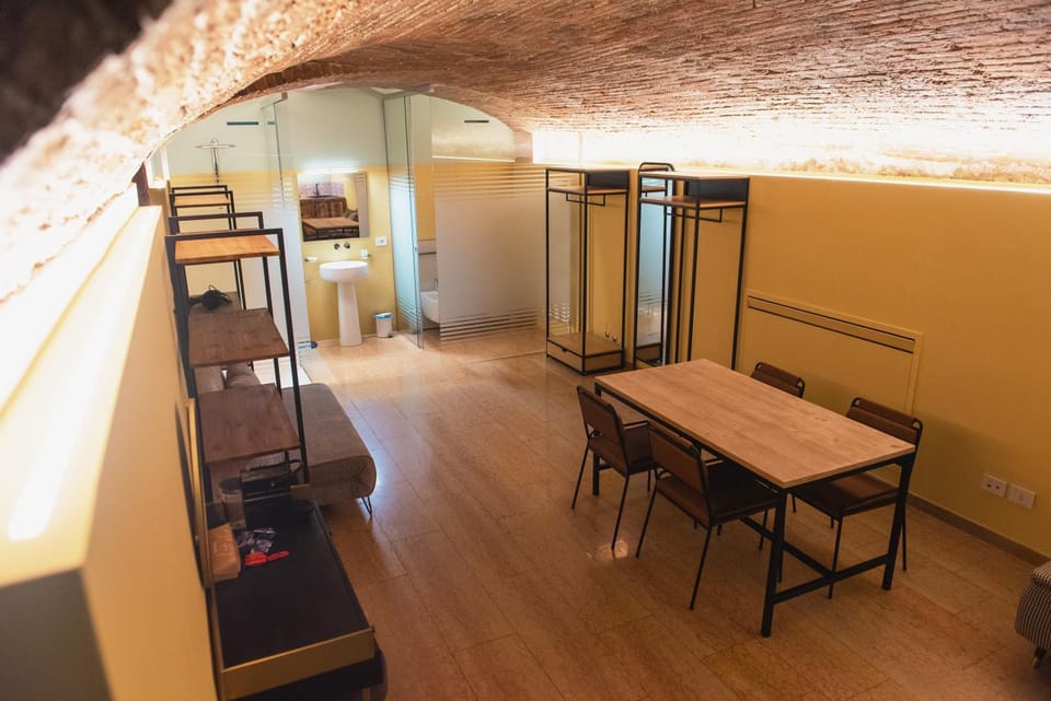 Kitchen or kitchenette, Living room, Seating area, hair dresser, wardrobe