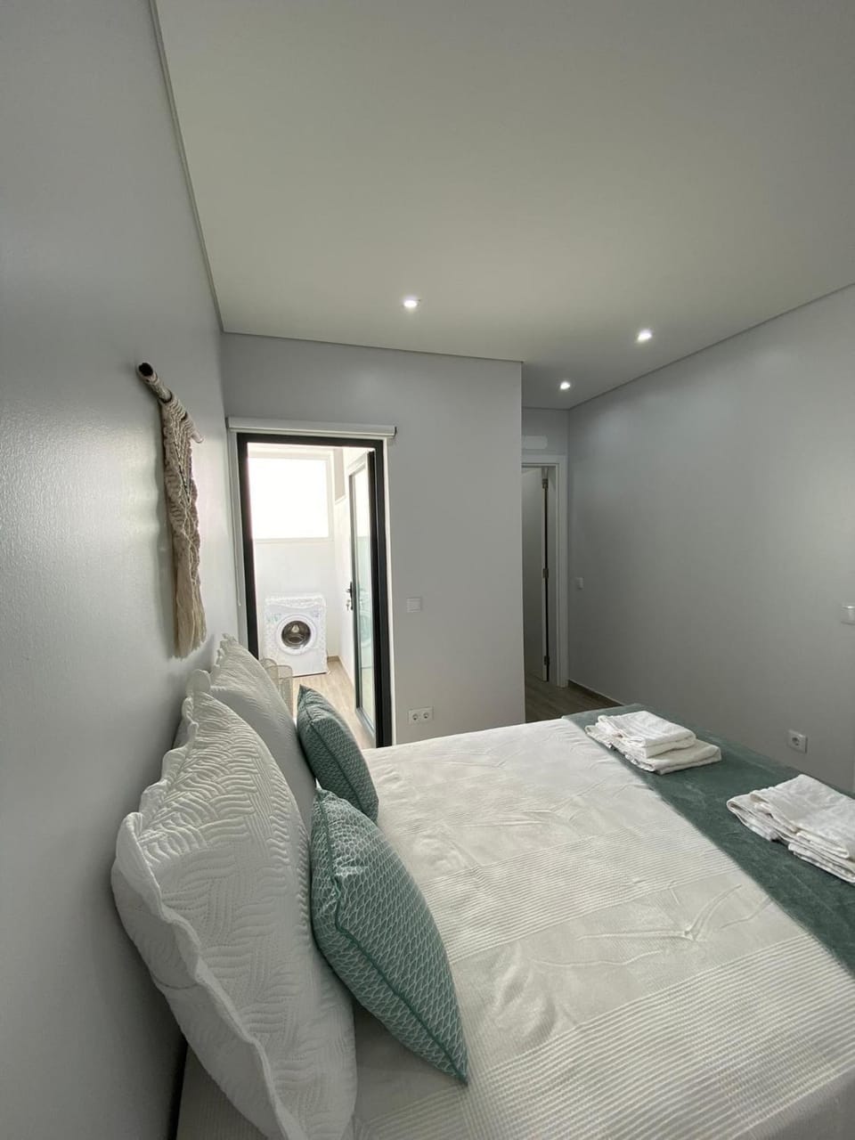 Property building, Living room, Bedroom