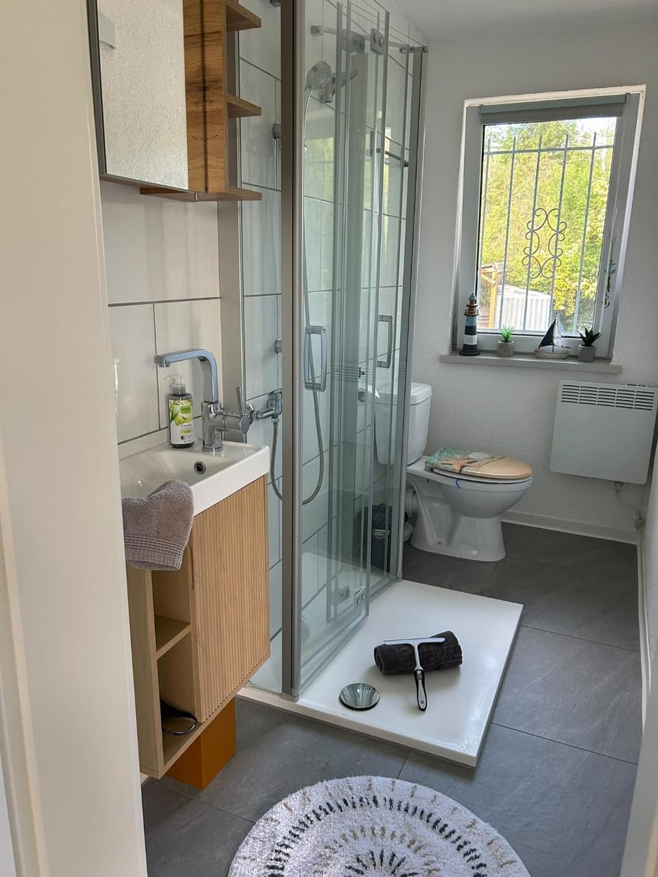 Shower, Bathroom, acessibility