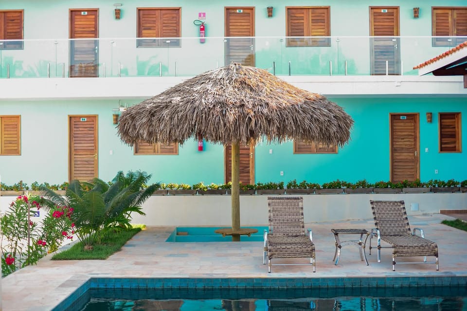 Property building, Day, Garden, Garden view, Pool view, Swimming pool, sunbed