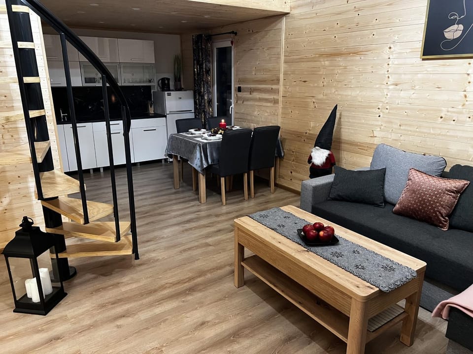 Domek Misi - Misiowa Polanka - domek z możliwością dodatkowego wynajęcia sauny Chalet in Lower Silesian Voivodeship