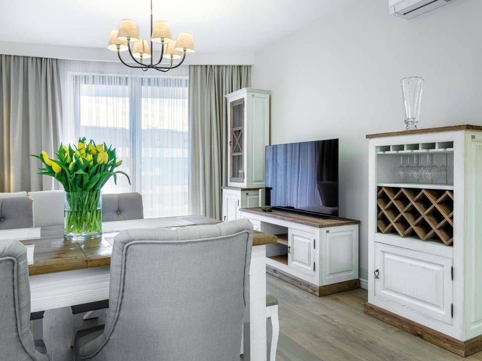 Communal lounge/ TV room, TV and multimedia, Balcony/Terrace, Living room, Seating area, Dining area, air conditioner