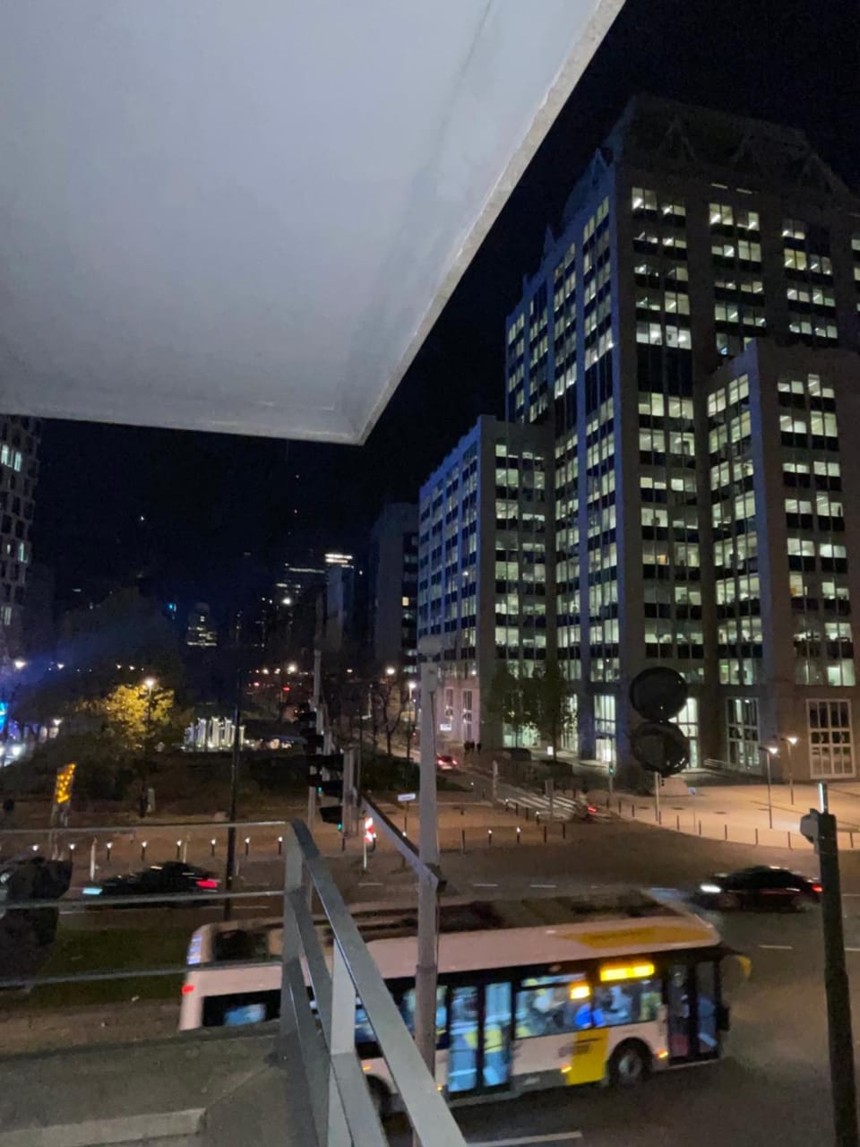 Property building, Night