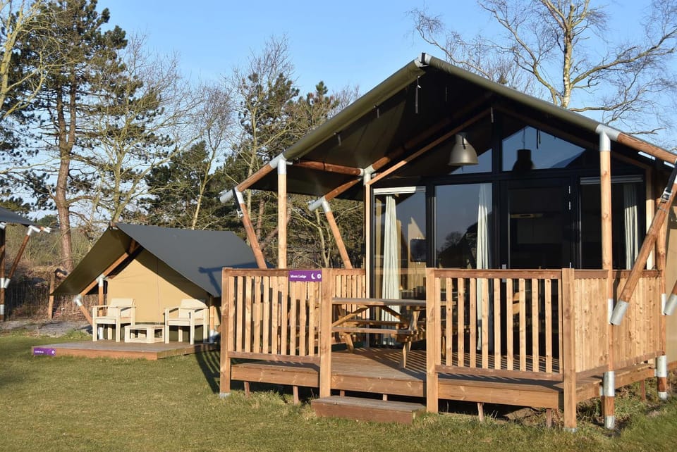 Property building, group of guests