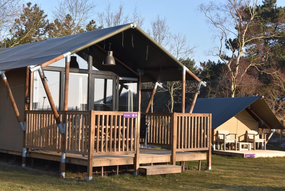 Property building, group of guests