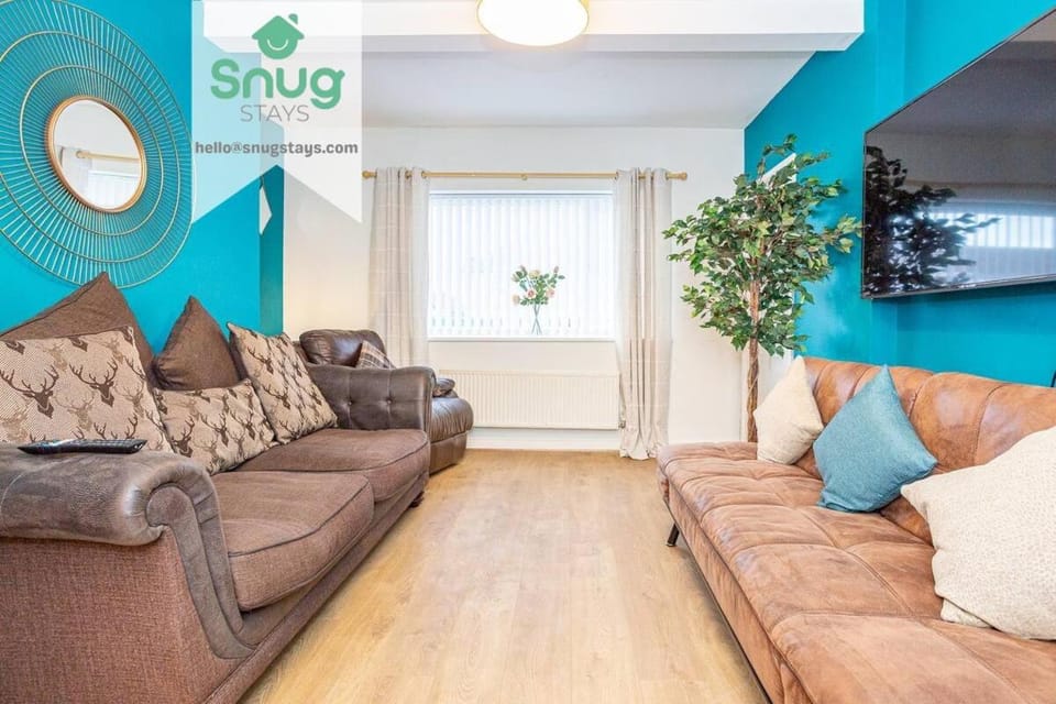 Oswalds House with Free Parking Ideal for Contractors and Families House in Newcastle upon Tyne