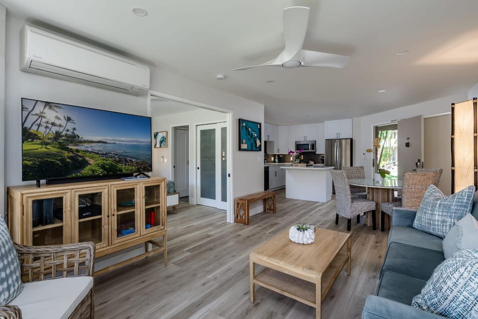 Chic and Central Ocean Dream Vista House in Wailea