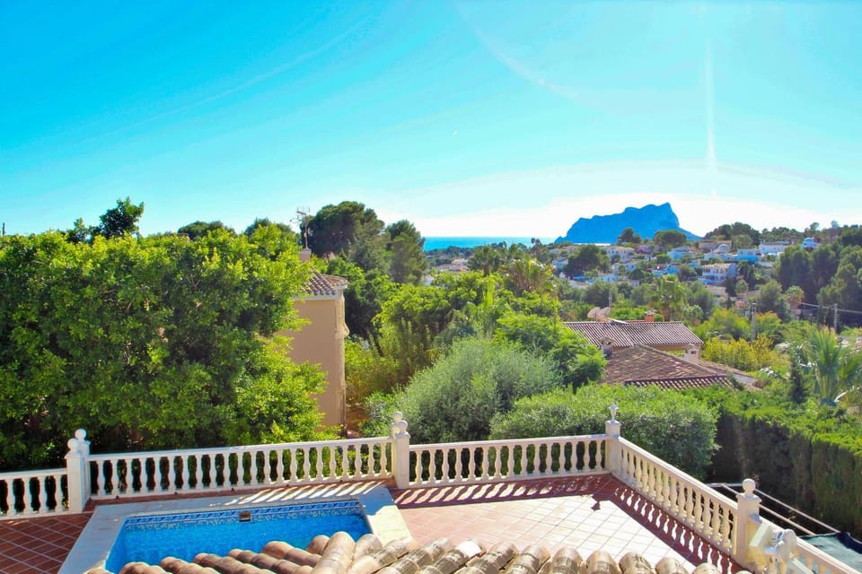 Hija de la Luna - sea view villa with private pool in Benissa Villa in Marina Alta