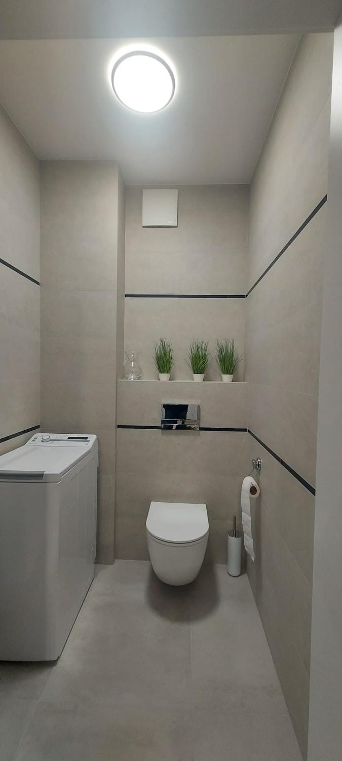 Toilet, Bathroom, washing machine