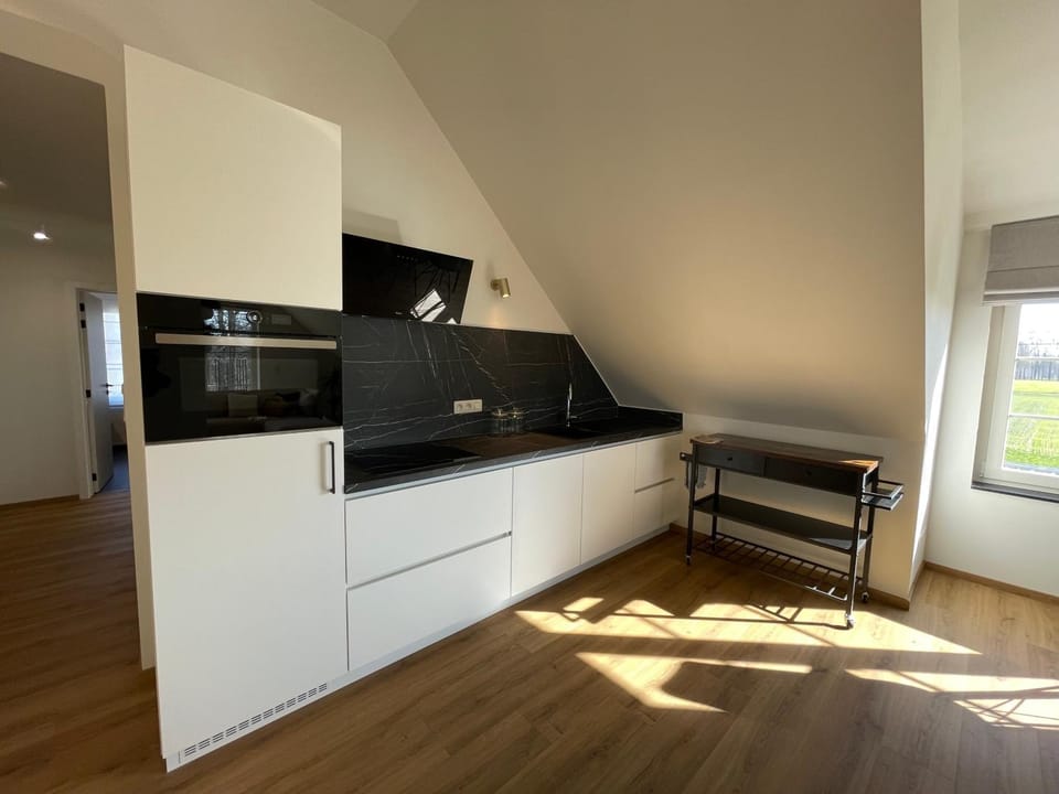 Kitchen or kitchenette, dishwasher, minibar