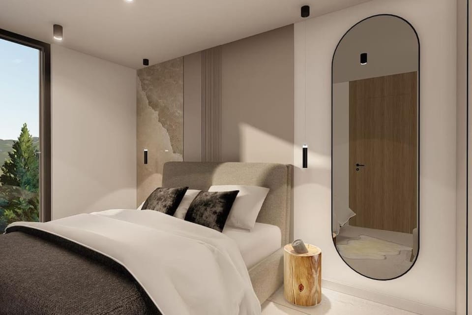 Bed, Photo of the whole room, Bedroom, wardrobe