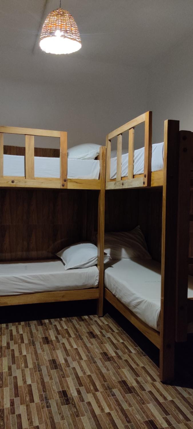 Bed, bunk bed