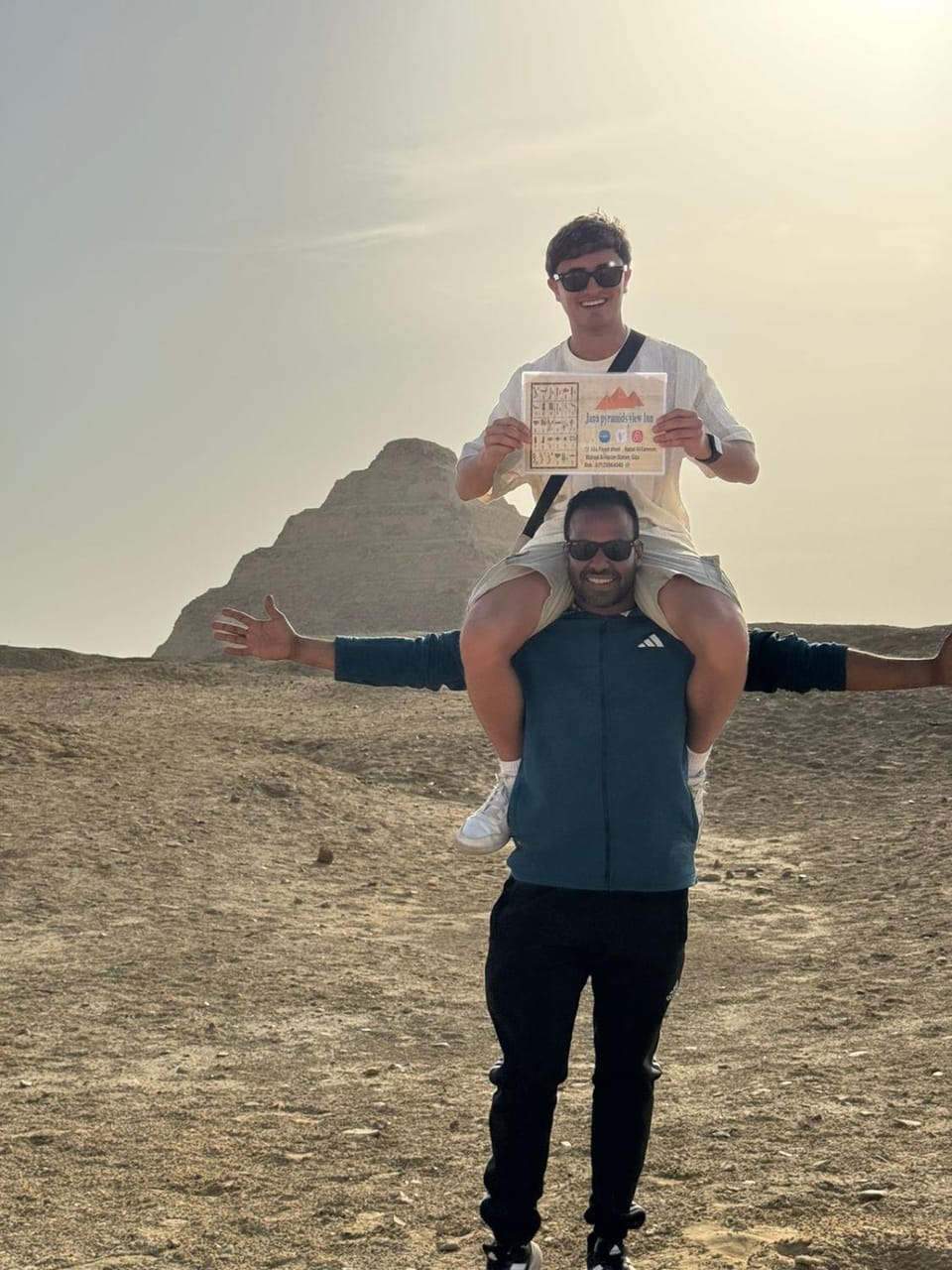 Jana pyramids view in 3 Bed and Breakfast in Egypt