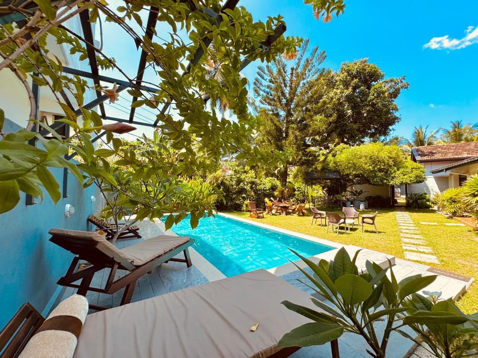 Garden, Garden view, sunbed, sunbed