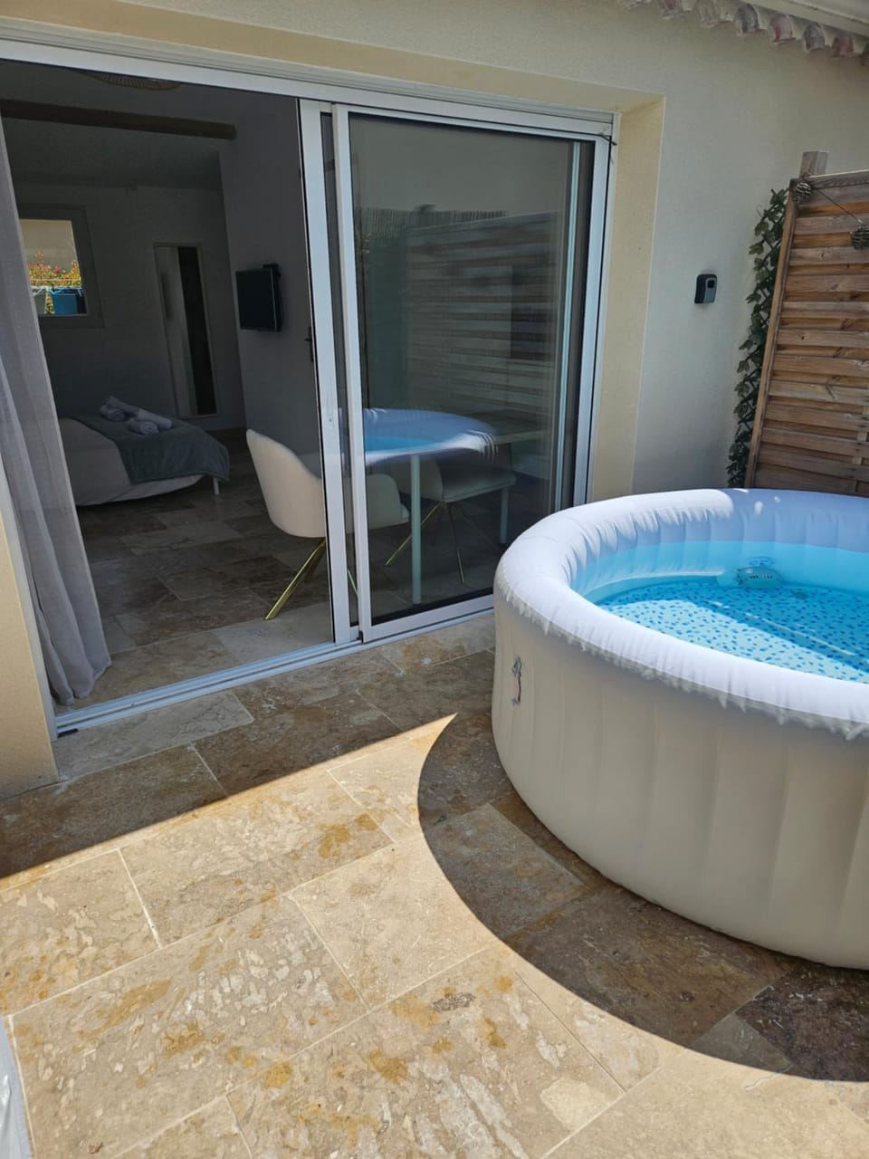 Havre de paix climatisé vers Gordes - Spa & nature Apartment in Goult