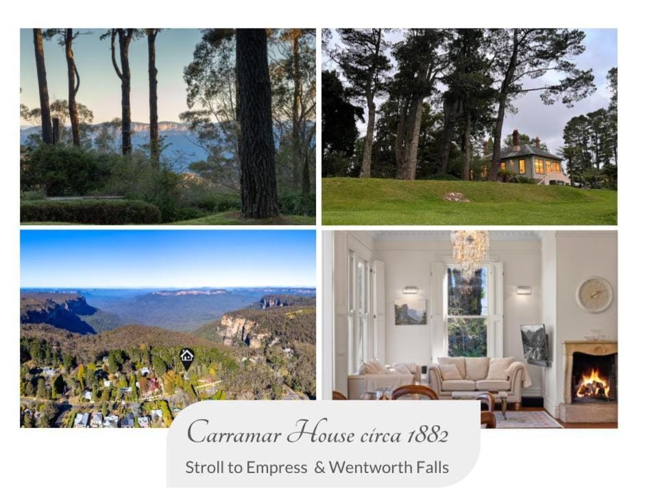 Carramar House, in the Amphitheatre of Nature House in Wentworth Falls