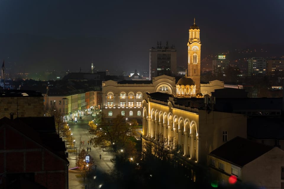 Nearby landmark, City view