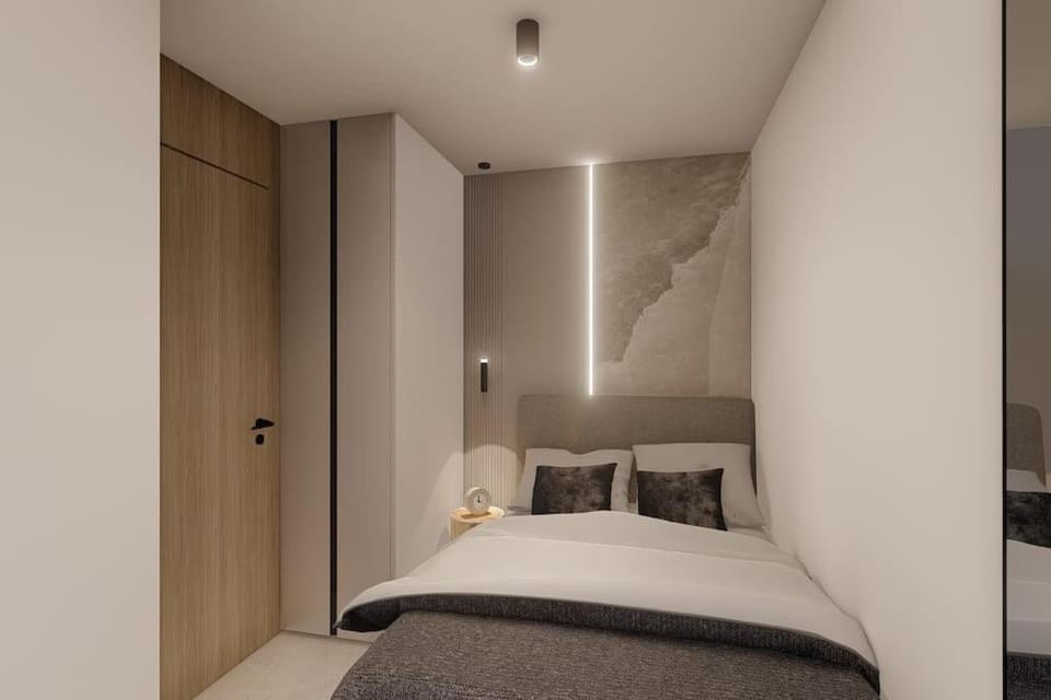 Bed, Photo of the whole room, Bedroom, wardrobe
