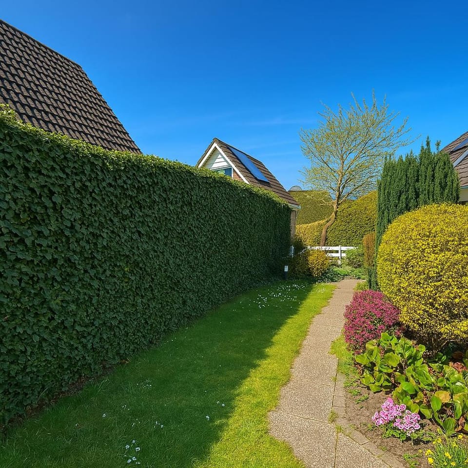 Spring, Garden, Garden view