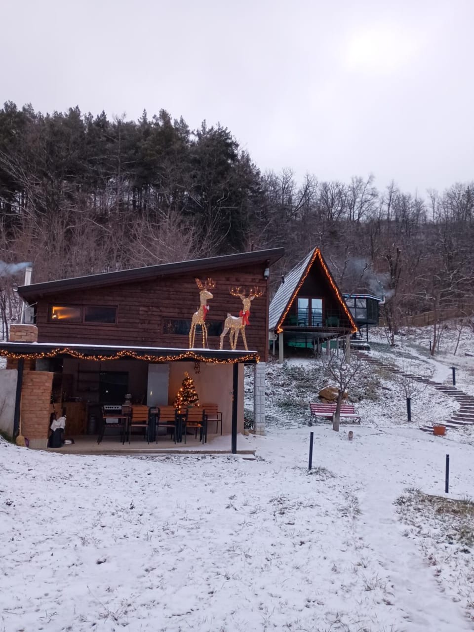 Open View Place The A Frame Chalet in Romania