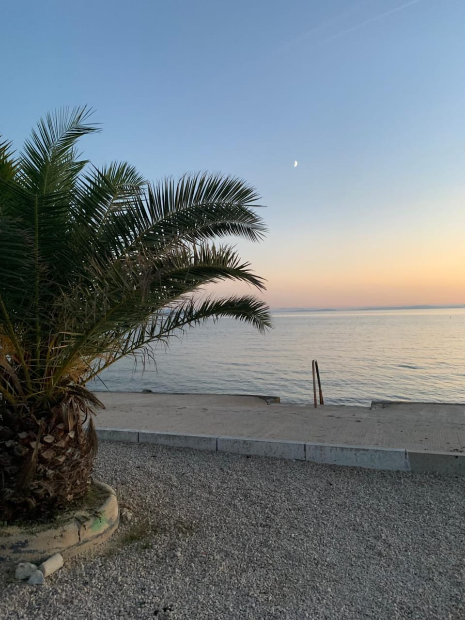 Natural landscape, Beach, Sea view, Sunset