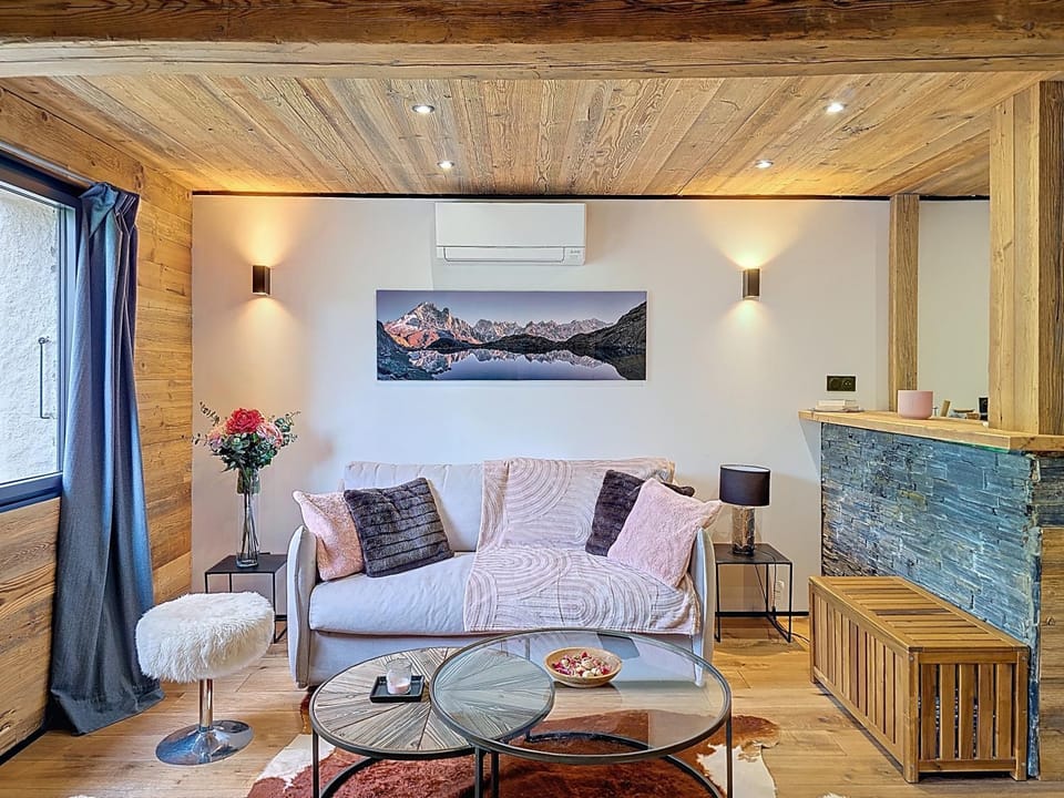 Logement à Megève avec Jardin Apartment in Combloux