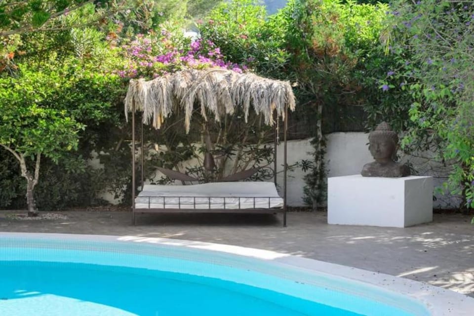 Stylish Ibiza Villa Near Beaches Private Pool & Lush Garden Villa in Cala Llonga