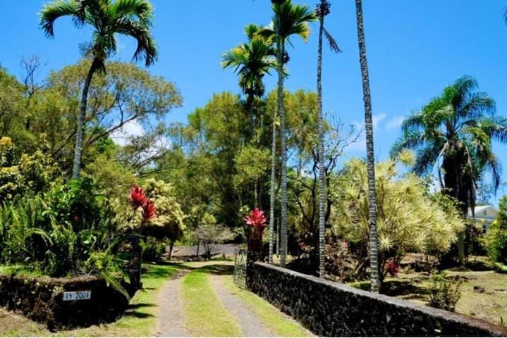 Tropical Jungalow Near the Ocean Cliffs House in Hawaiian Paradise Park