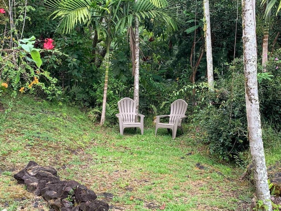 Tropical Jungalow Near the Ocean Cliffs House in Hawaiian Paradise Park