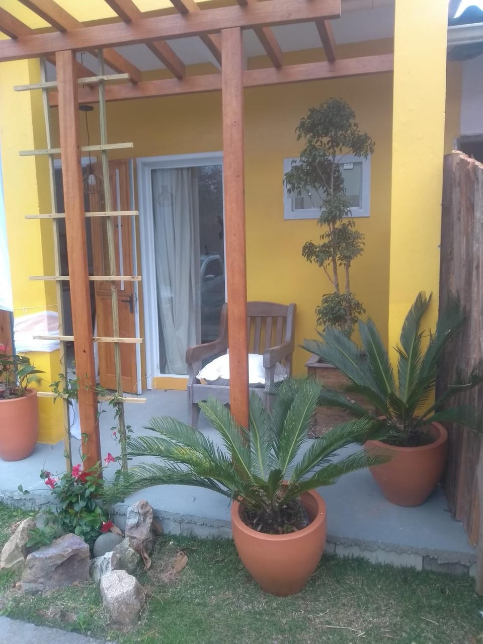 Patio, Balcony/Terrace, Garden view