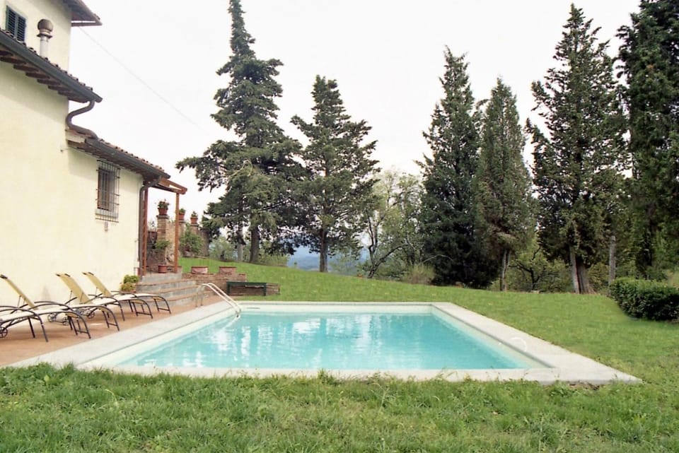 Natural landscape, Garden, Swimming pool