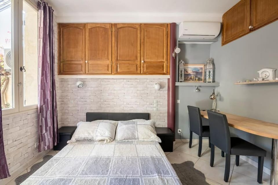 Studio idéal pour deux voyageurs sur Marseille Apartment in Marseille