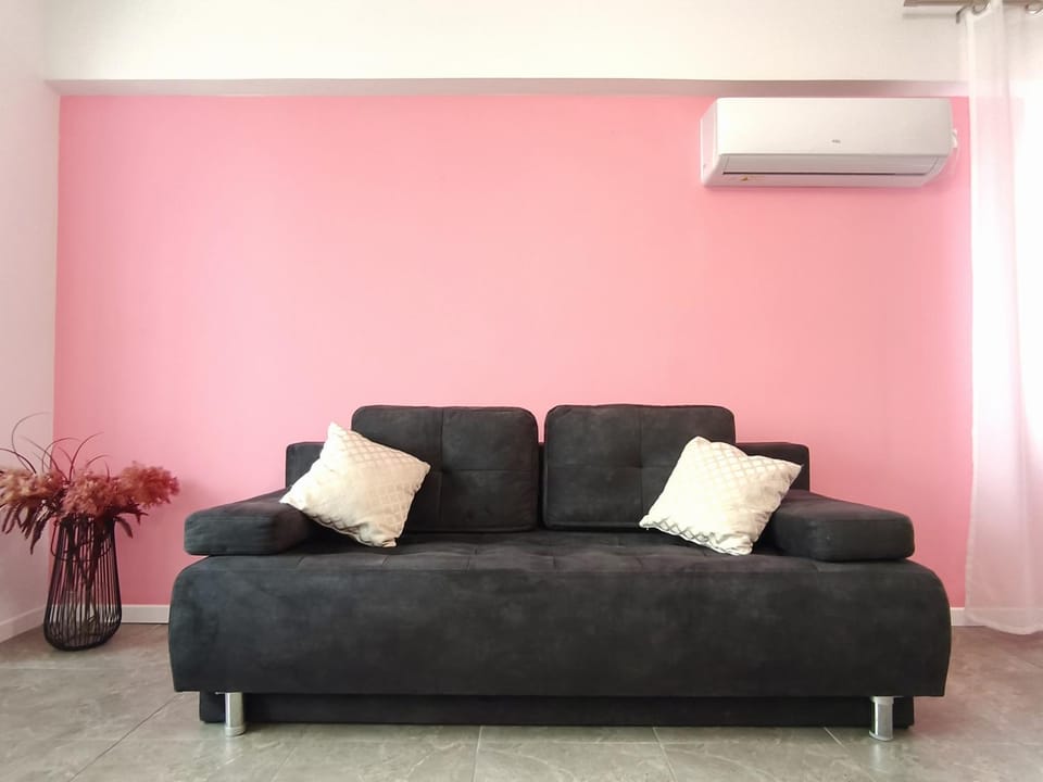 Living room, air conditioner