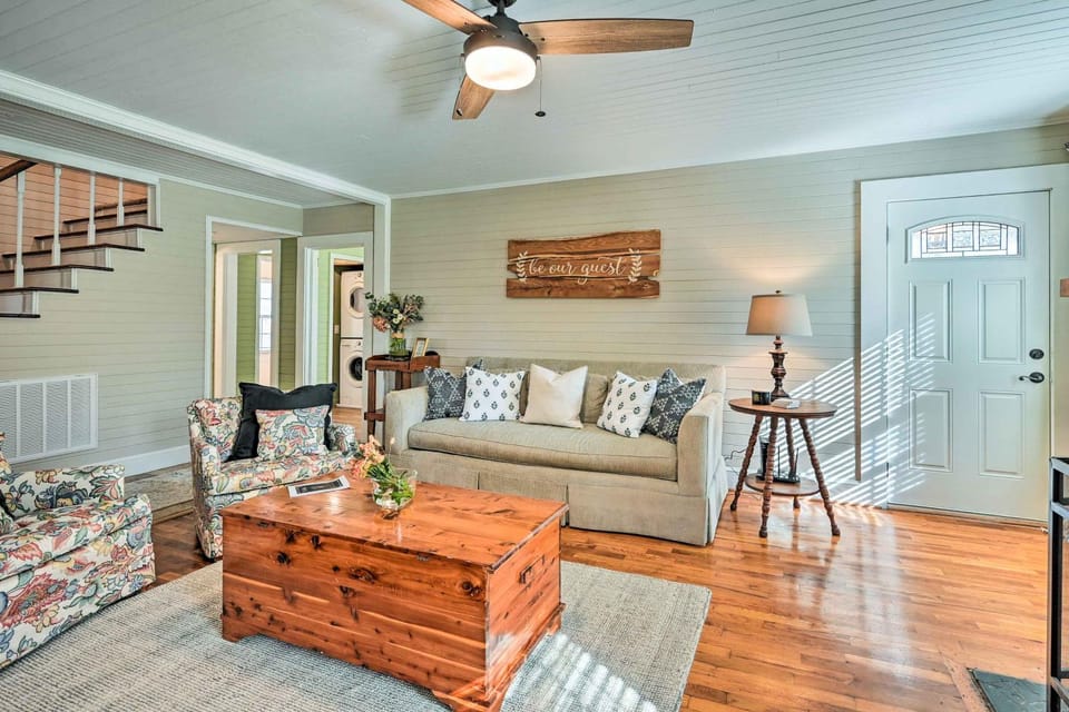 Farmhouse Cottage on 10 Acres: Trails On-Site House in North Carolina
