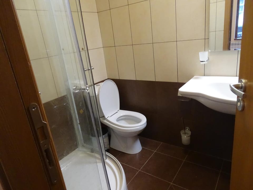 Shower, Toilet, Bathroom, towels