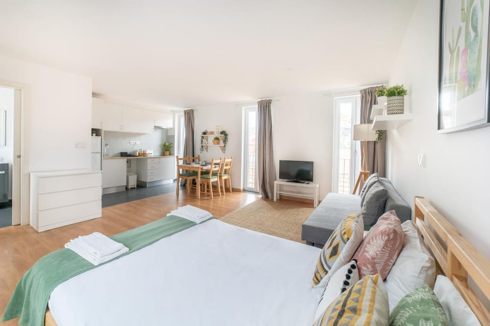 Living room, Bedroom