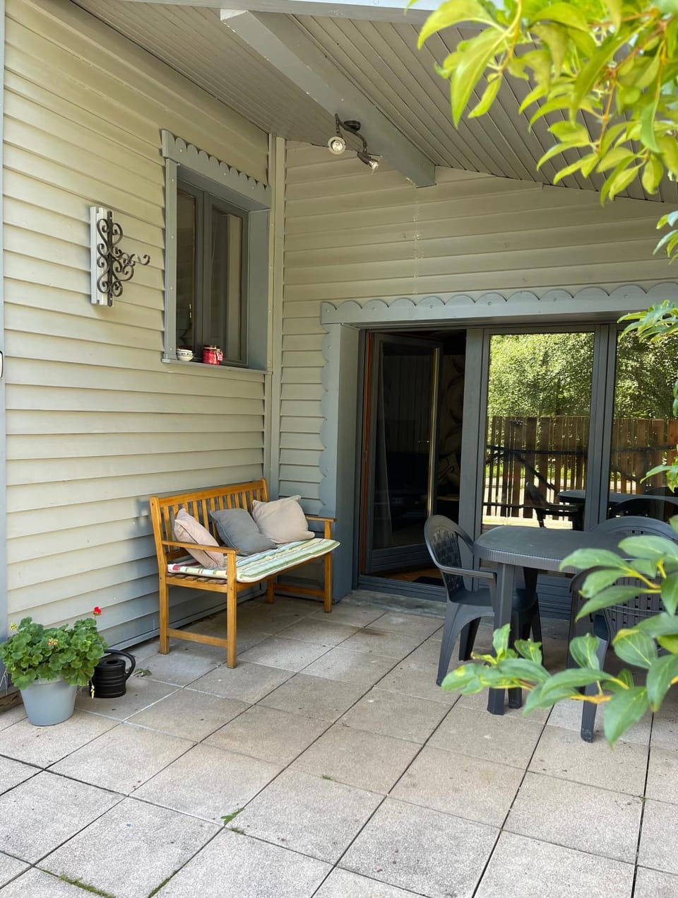 Garden, sunbed
