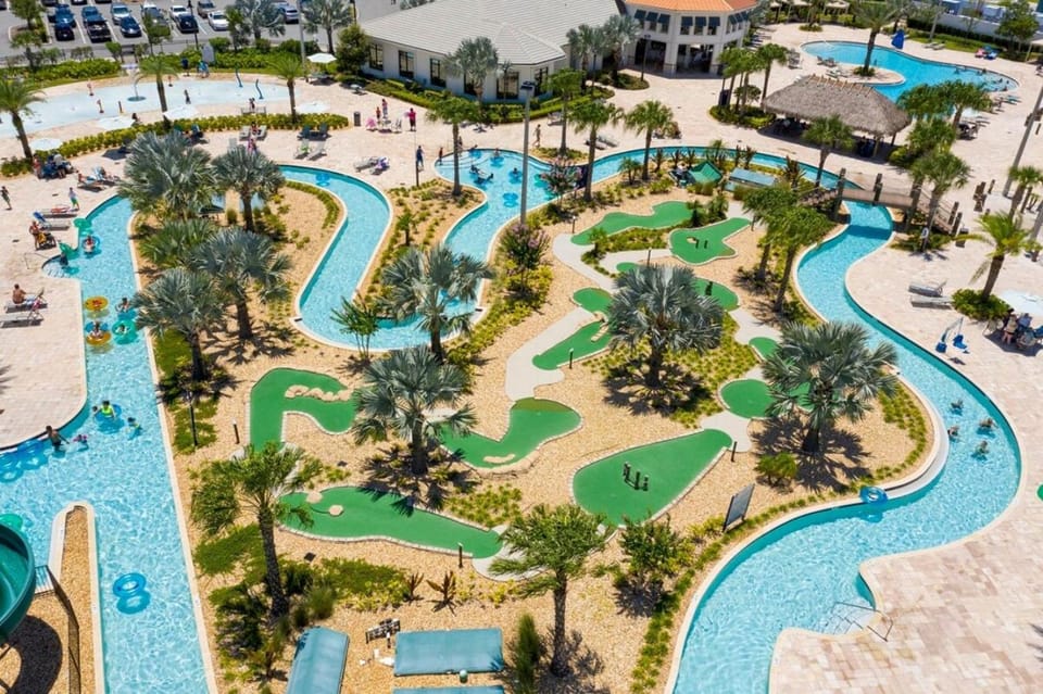 Aqua park, Pool view, Family
