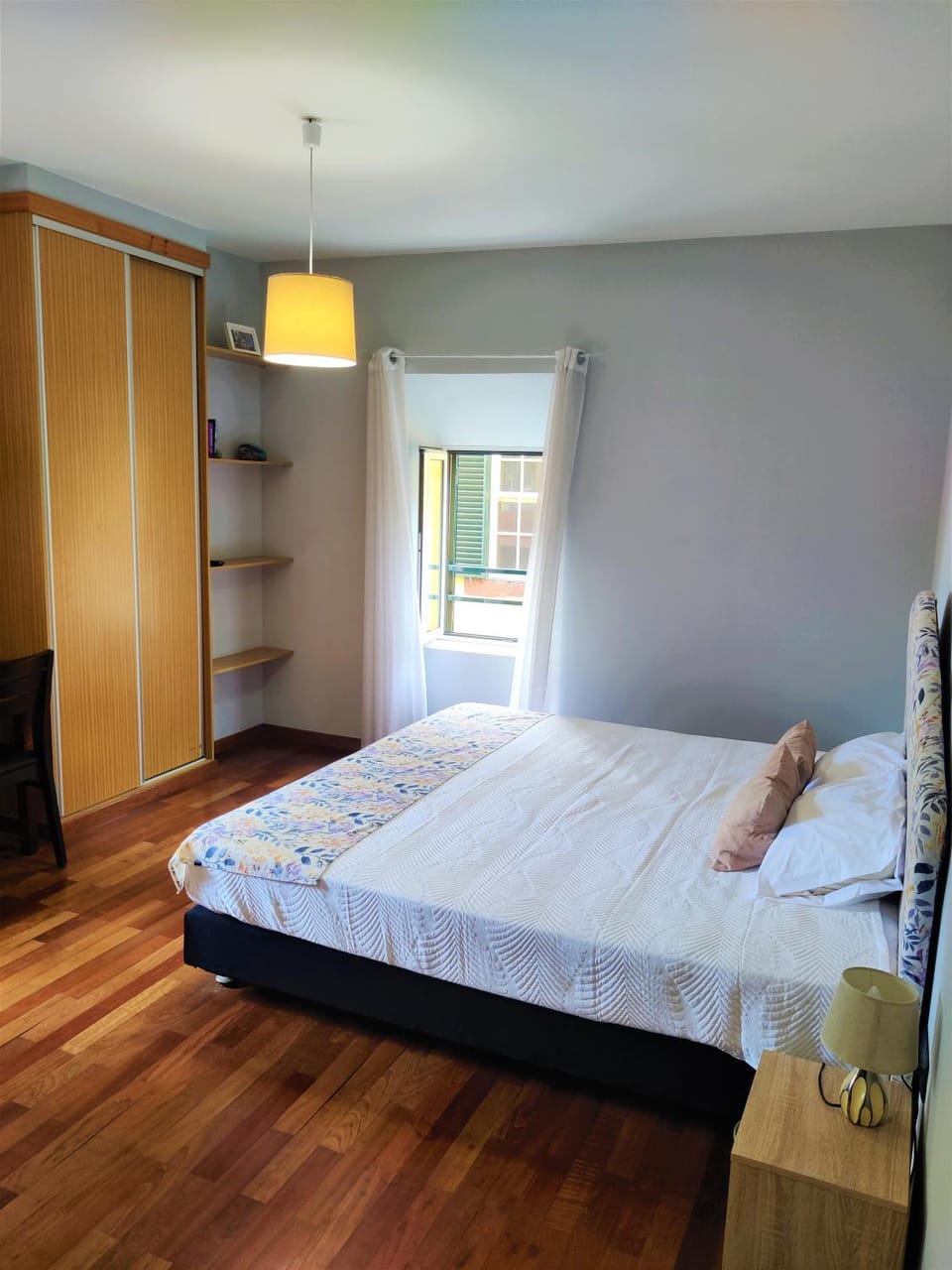 Bed, Bedroom, wardrobe