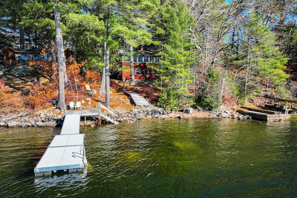 The Red Camp House in Casco