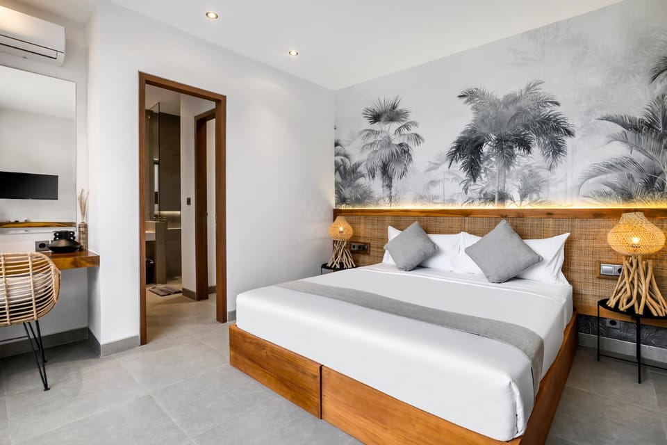 Bed, TV and multimedia, Photo of the whole room, Bedroom, air conditioner