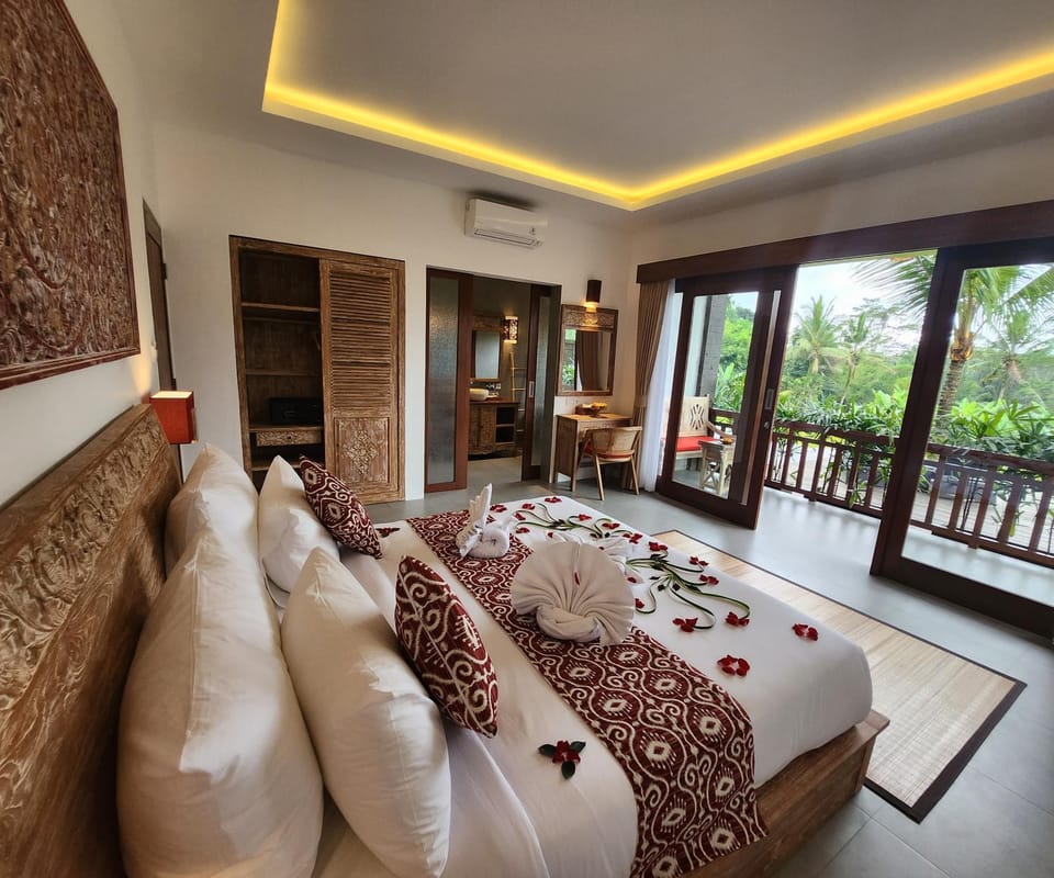 Bed, View (from property/room), Balcony/Terrace, Bedroom