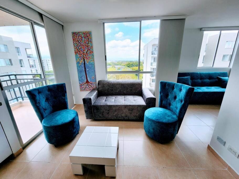 View (from property/room), Balcony/Terrace, Seating area
