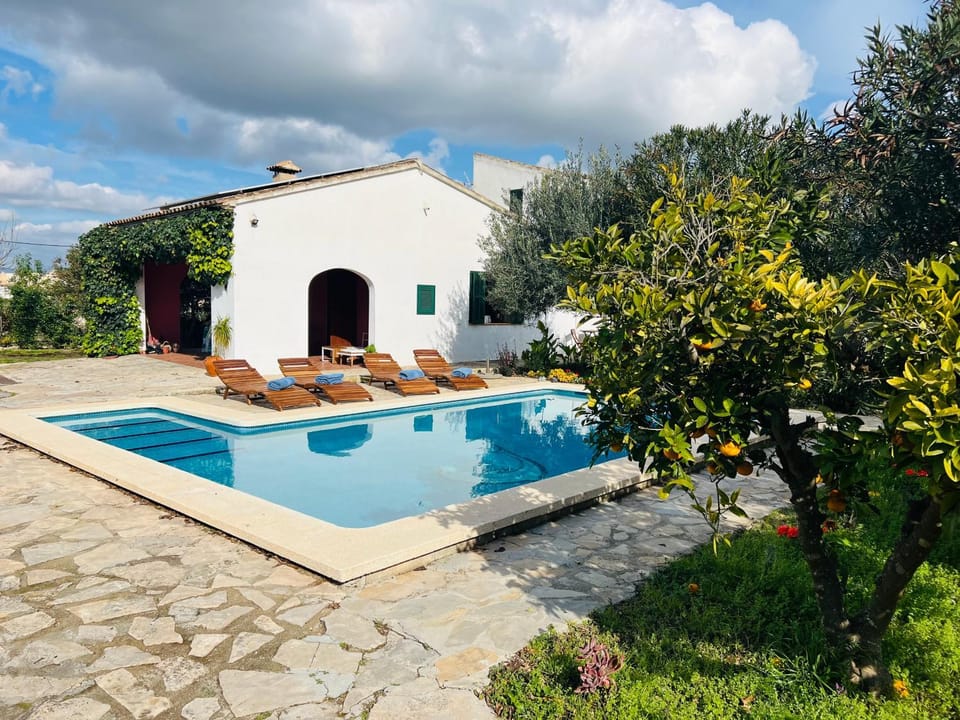 Property building, Pool view