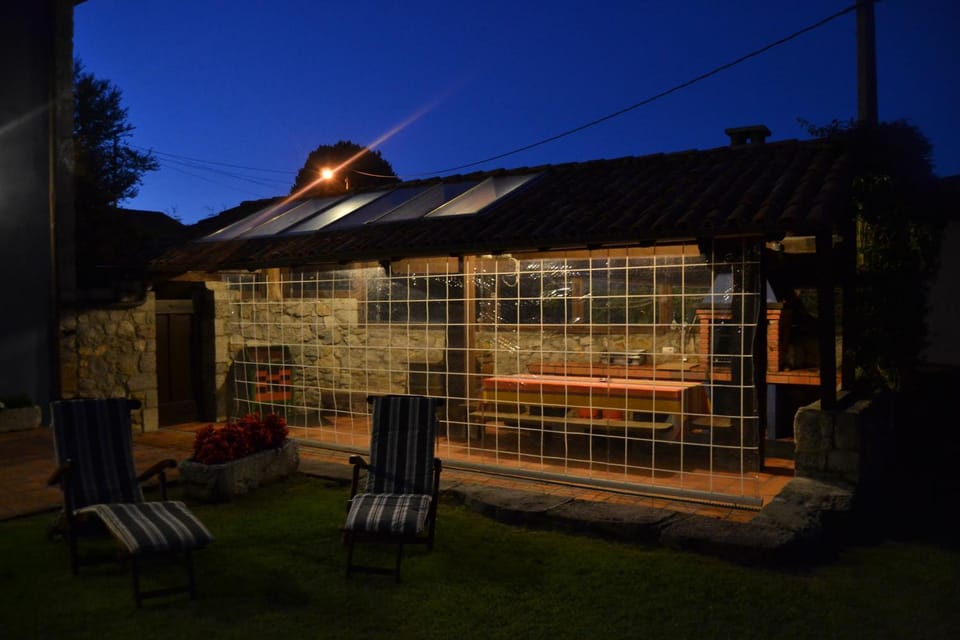 Property building, Night, BBQ facilities, Garden, Garden view